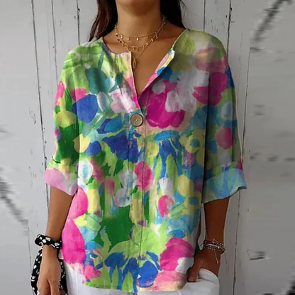 MOREAU LYON | BLOUSE FLEURIE FEMME