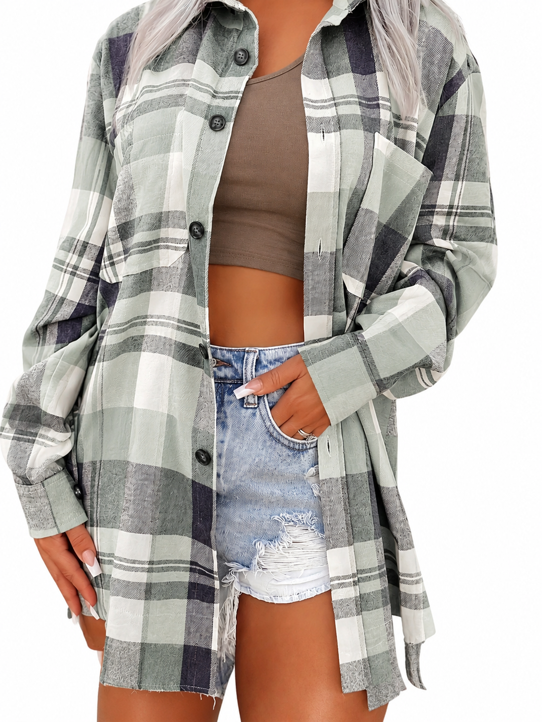 TREMBLAY MONTREAL | CHEMISE D'ÉTÉ À MANCHES LONGUES POUR FEMMES