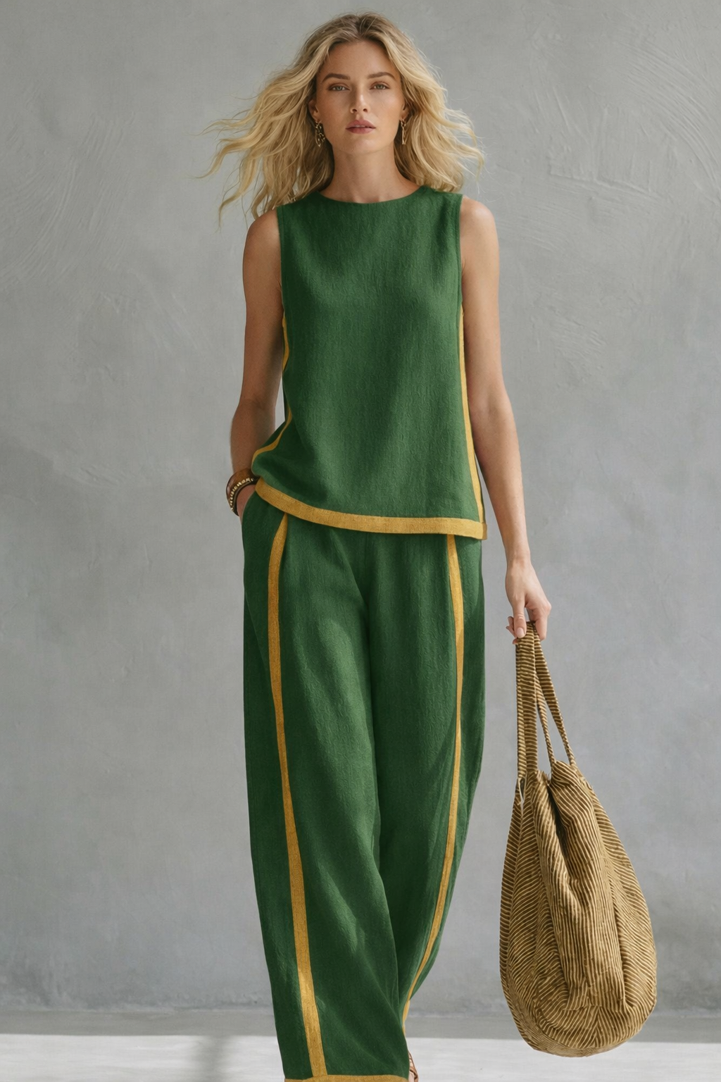TREMBLAY MONTRÉAL | ENSEMBLE EN LIN CHIC POUR FEMME