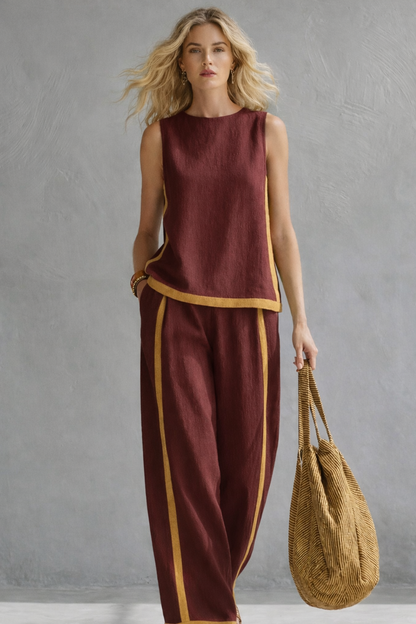 TREMBLAY MONTRÉAL | ENSEMBLE EN LIN CHIC POUR FEMME