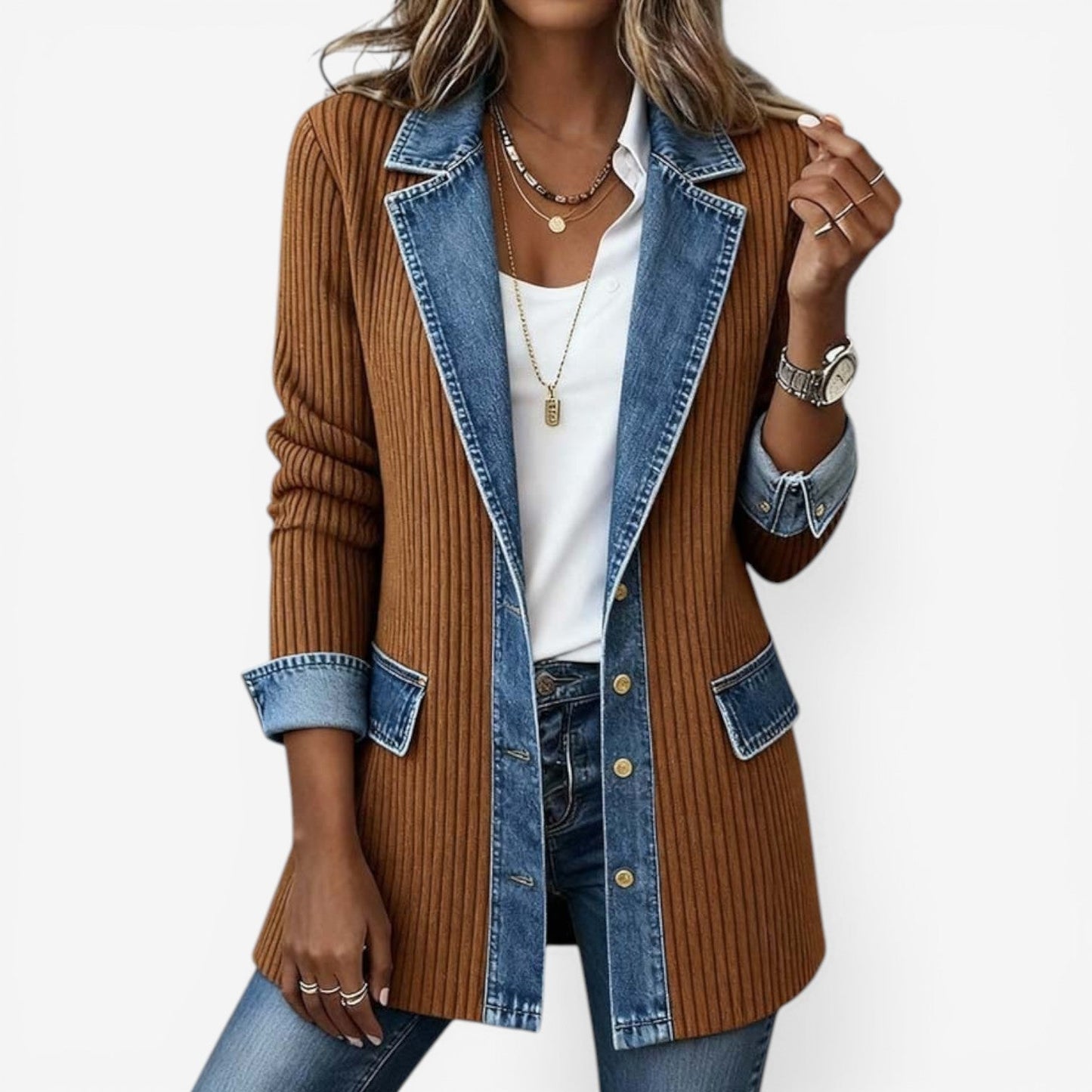 MOREAU LYON | Veste en jean pour femme