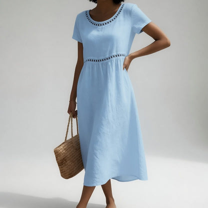 MOREAU LYON | ROBE BRODÉE POUR FEMME
