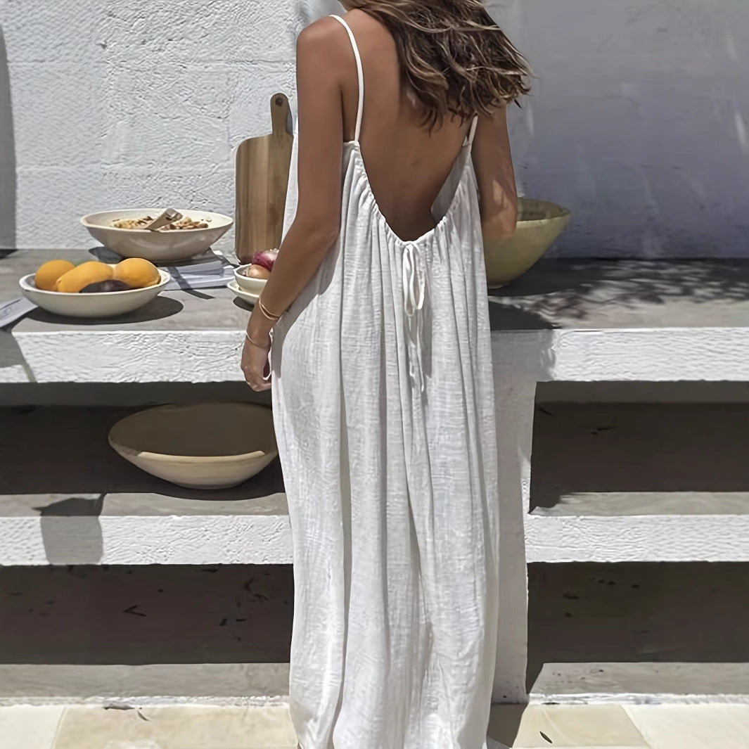 MOREAU LYON | WOMEN'S SPAGHETTI STRAP DRESS