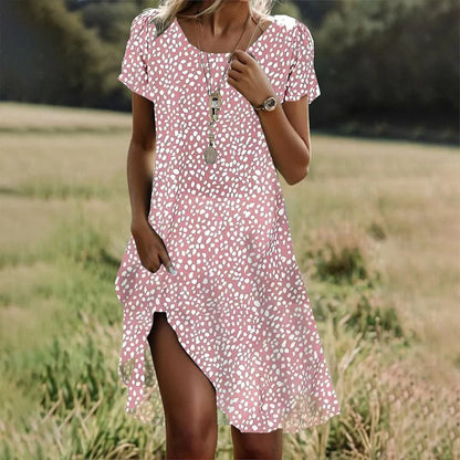 MOREAU LYON | ROBE D'ÉTÉ MI-LONGUE POUR FEMMES