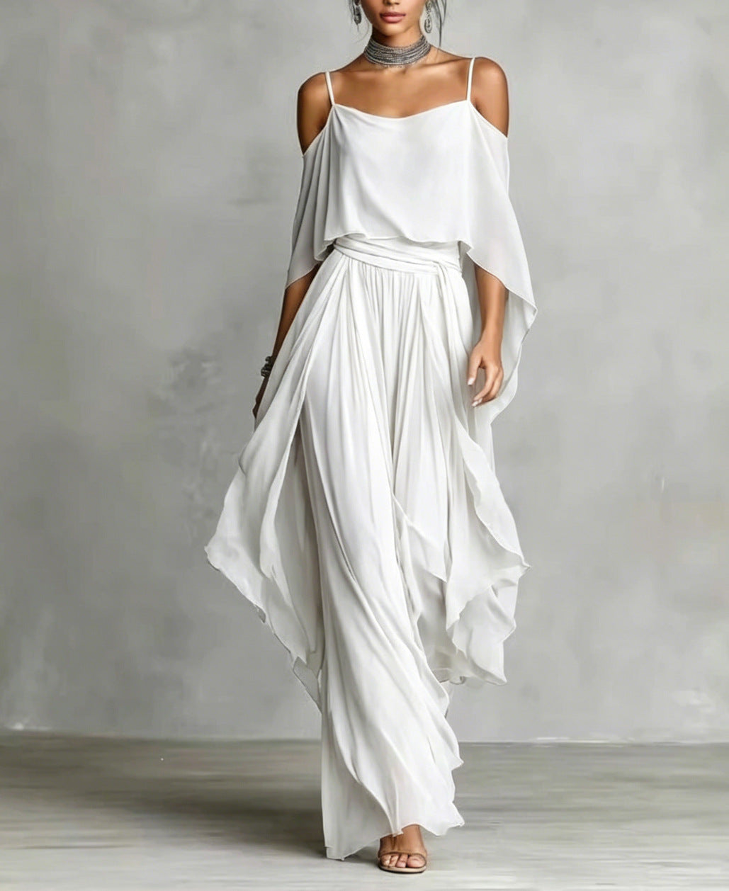 TREMBLAY MONTRÉAL | ENSEMBLE ÉLÉGANT EN CHIFFON POUR FEMMES