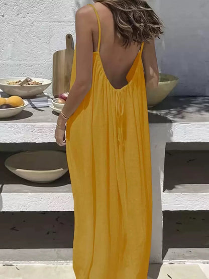 MOREAU LYON | WOMEN'S SPAGHETTI STRAP DRESS
