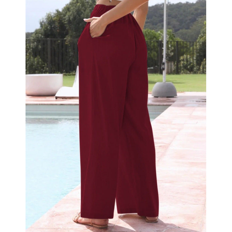 MOREAU LYON | WOMEN'S WIDE LEG CLASSIC TROUSERS
