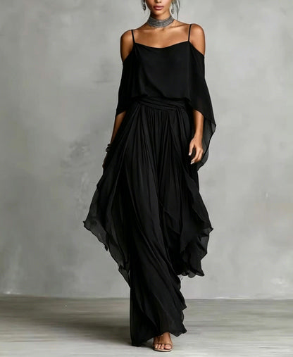 TREMBLAY MONTRÉAL | ENSEMBLE ÉLÉGANT EN CHIFFON POUR FEMMES