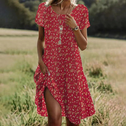 MOREAU LYON | ROBE D'ÉTÉ MI-LONGUE POUR FEMMES