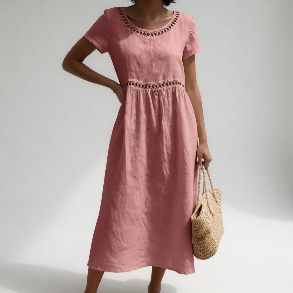 MOREAU LYON | ROBE BRODÉE POUR FEMME