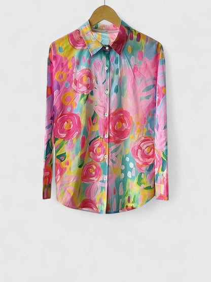 MOREAU LYON | BLOUSE CLASSIQUE IMPRIMÉE POUR FEMME