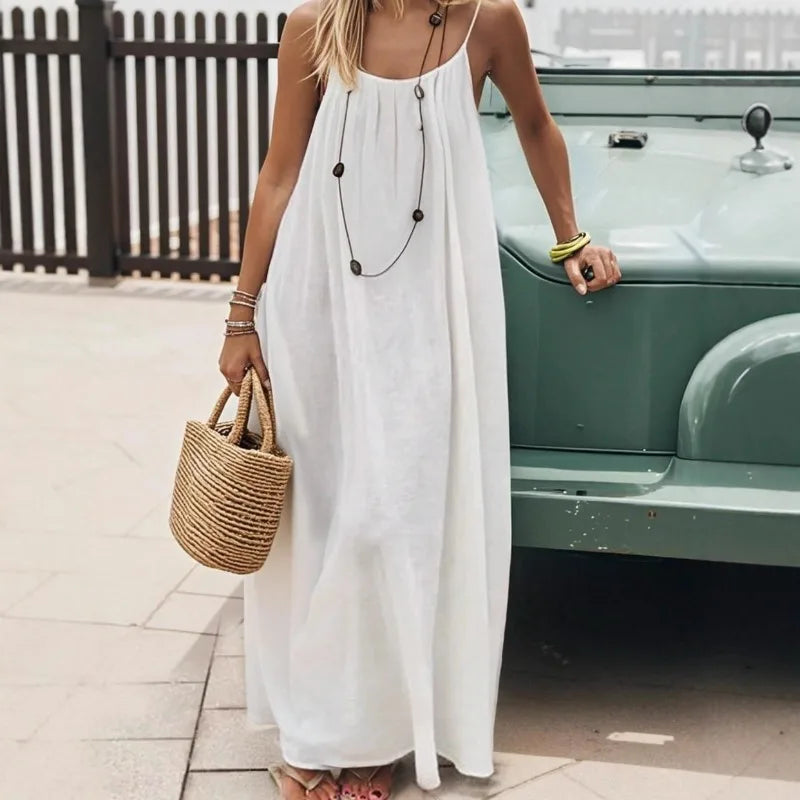 MOREAU LYON | WOMEN'S SPAGHETTI STRAP DRESS