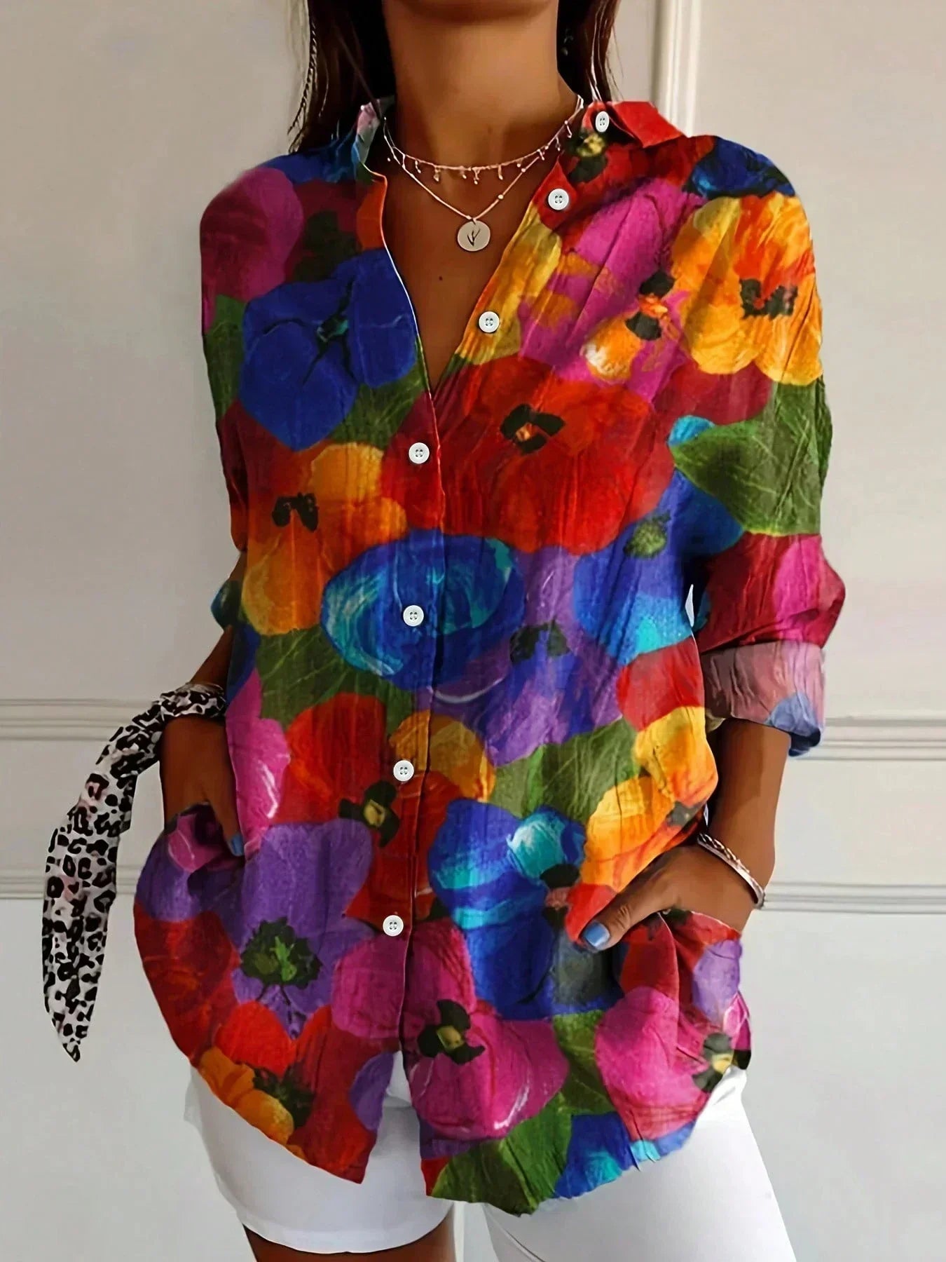 MOREAU LYON | CHEMISE IMPRIMÉE POUR FEMMES