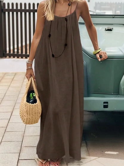 MOREAU LYON | WOMEN'S SPAGHETTI STRAP DRESS
