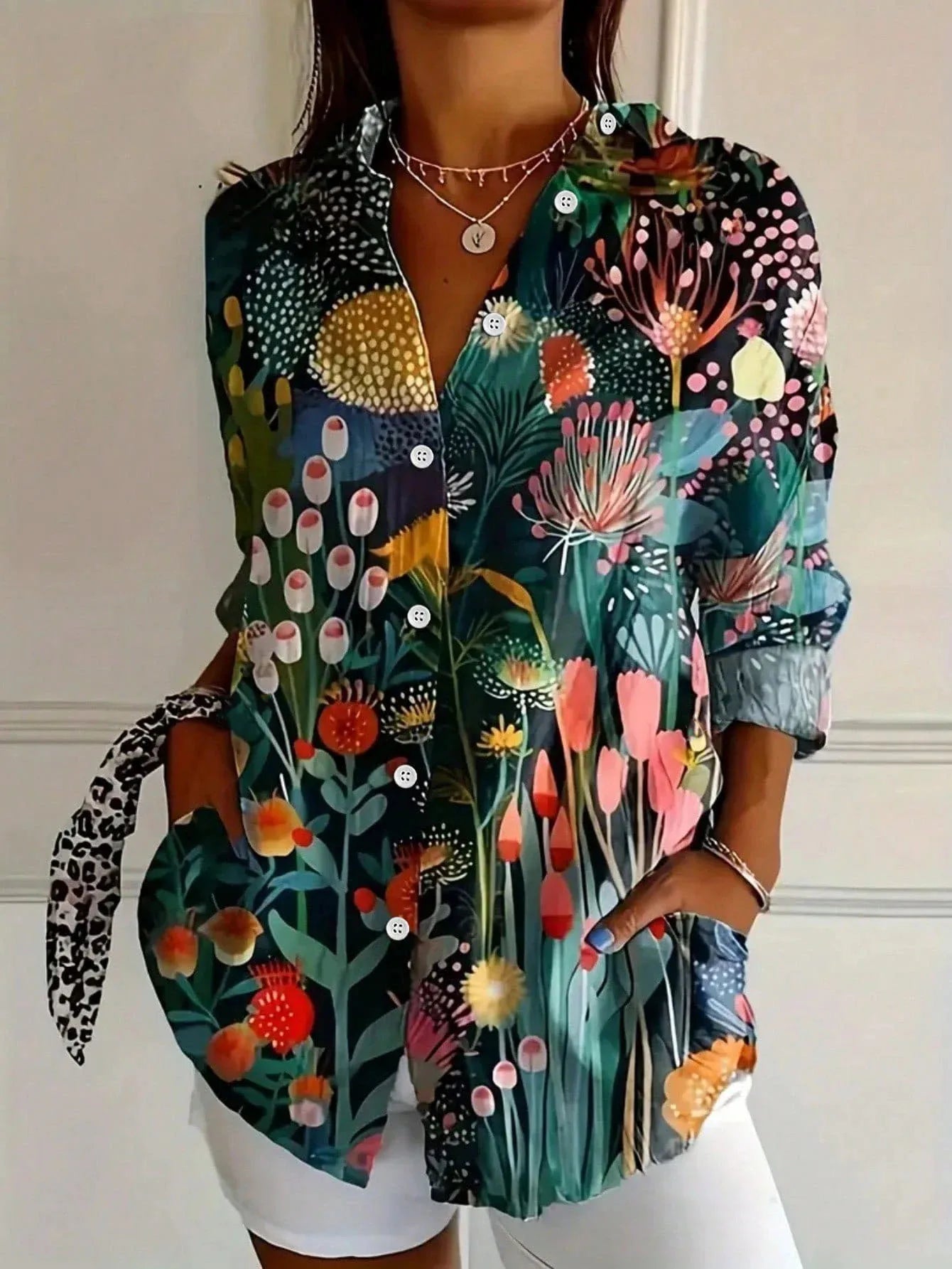 MOREAU LYON | CHEMISE IMPRIMÉE POUR FEMMES