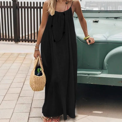MOREAU LYON | WOMEN'S SPAGHETTI STRAP DRESS