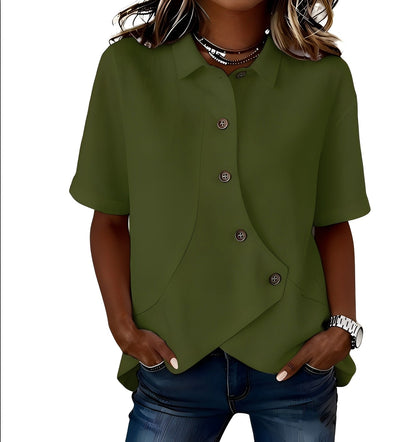 MOREAU LYON | WOMEN'S LINEN BLEND SHIRT