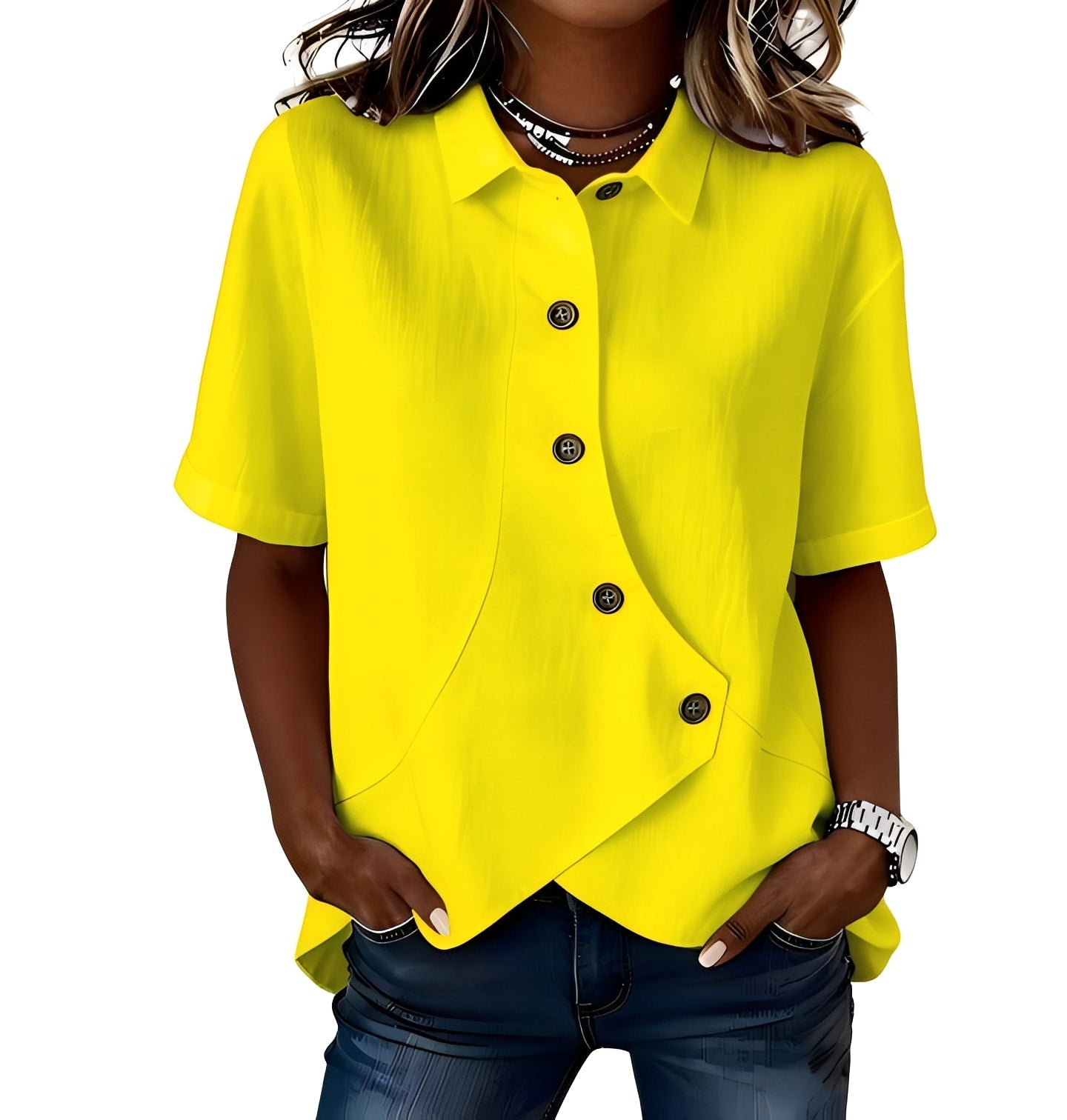 MOREAU LYON | WOMEN'S LINEN BLEND SHIRT