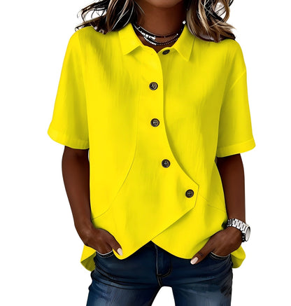 MOREAU LYON | WOMEN'S LINEN BLEND SHIRT