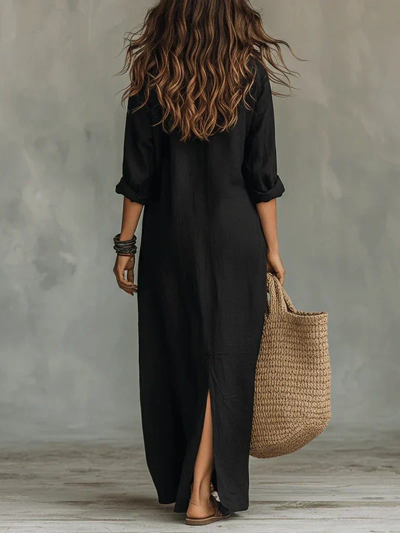 MOREAU LYON | ROBE MAXI FLUIDE ET CHIC POUR FEMMES