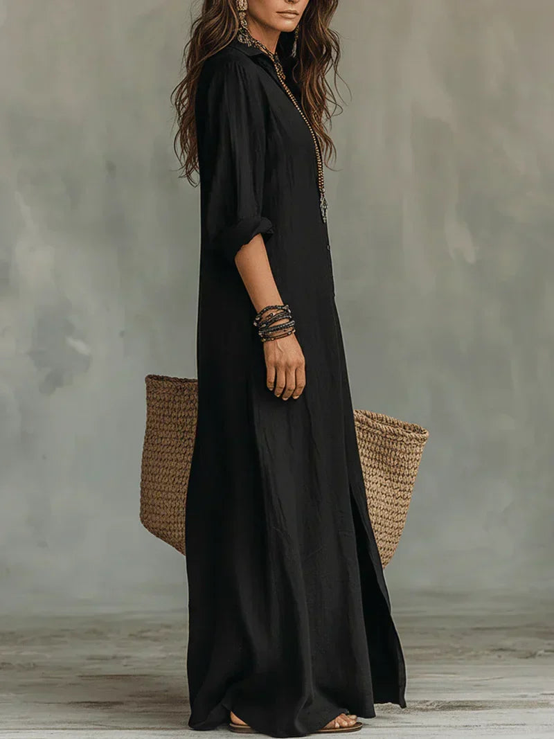 MOREAU LYON | ROBE MAXI FLUIDE ET CHIC POUR FEMMES