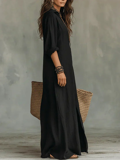 MOREAU LYON | ROBE MAXI FLUIDE ET CHIC POUR FEMMES
