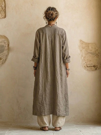 MOREAU LYON | WOMEN'S THREE-PIECE LINEN SET
