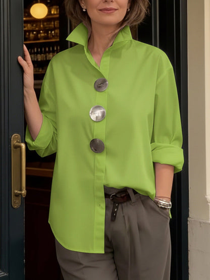 MOREAU LYON | WOMEN'S CLASSIC BUTTON-UP BLOUSE