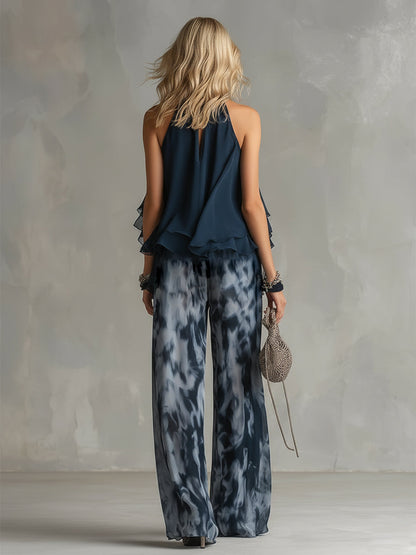 TREMBLAY MONTRÉAL | ENSEMBLE PANTALON FLUIDE POUR FEMMES