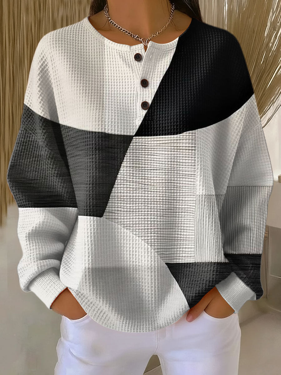 MOREAU LYON | PULL EN TRICOT GAUFRÉ POUR FEMMES