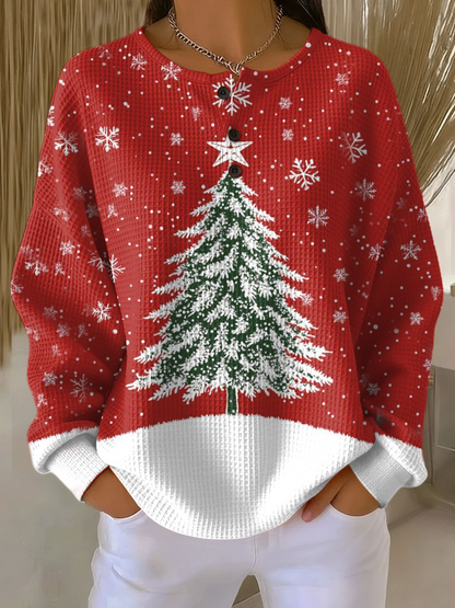 MOREAU LYON | PULL EN TRICOT GAUFRÉ POUR FEMMES