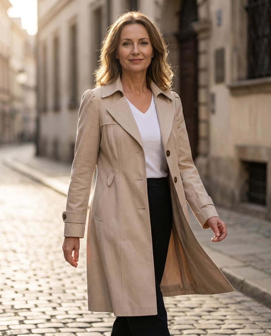 MOREAU PARIS | MANTEAU LONG ET ÉLÉGANT POUR FEMMES