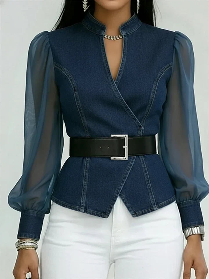 MOREAU LYON | CHEMISE EN JEAN POUR FEMME