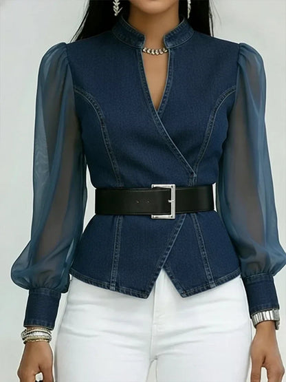 MOREAU LYON | CHEMISE EN JEAN POUR FEMME