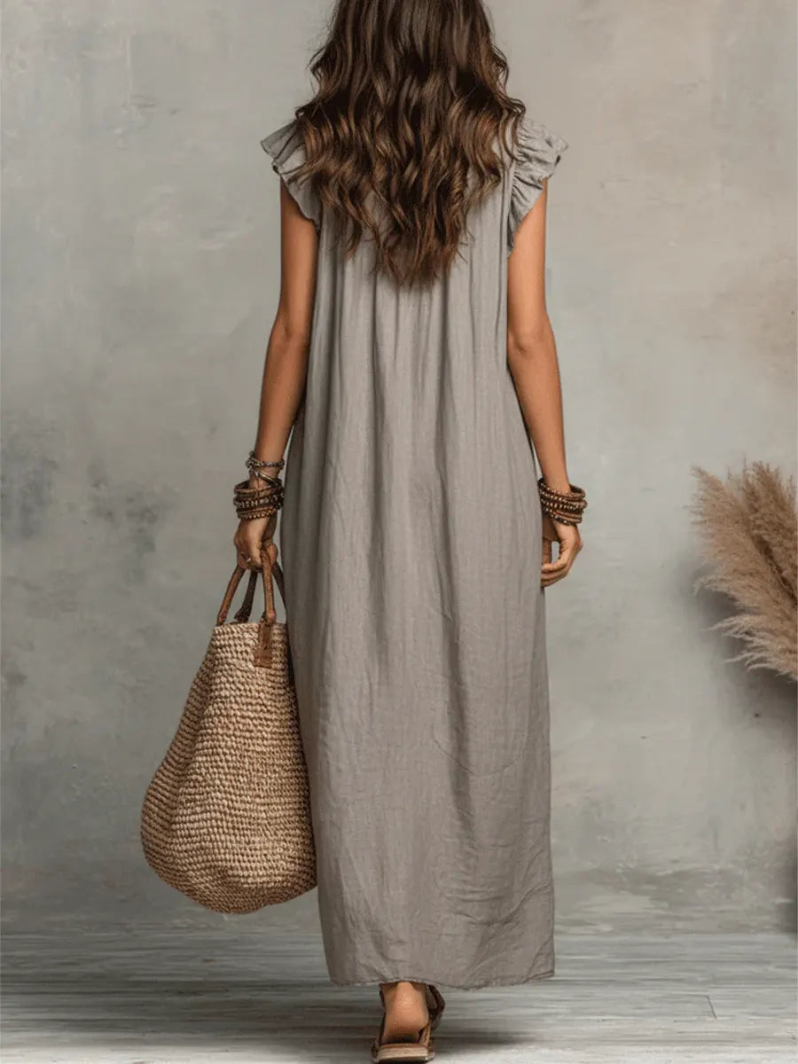 MOREAU LYON | Robe bohème chic fluide pour femmes