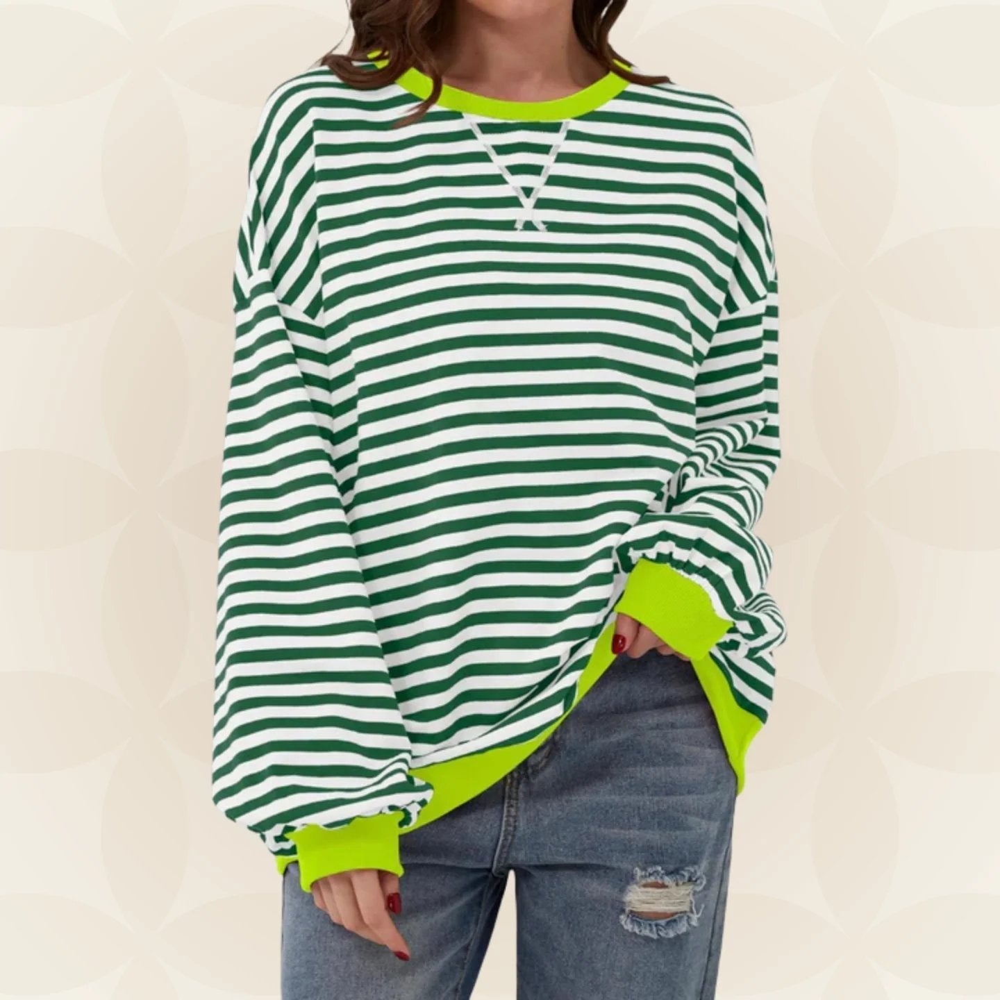 MOREAU LYON | OVERSIZED KNIT SWEATER FOR WOMEN