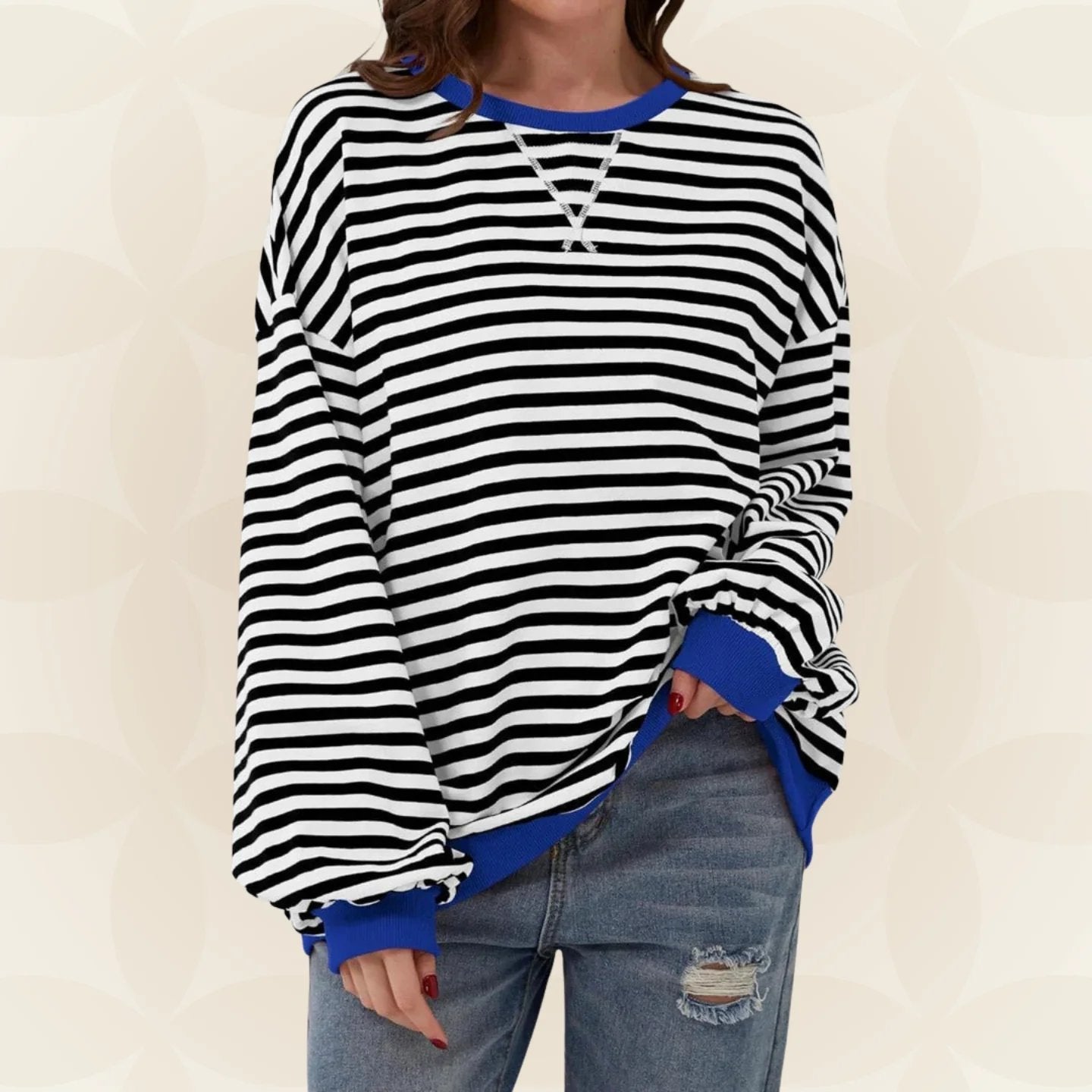 MOREAU LYON | OVERSIZED KNIT SWEATER FOR WOMEN