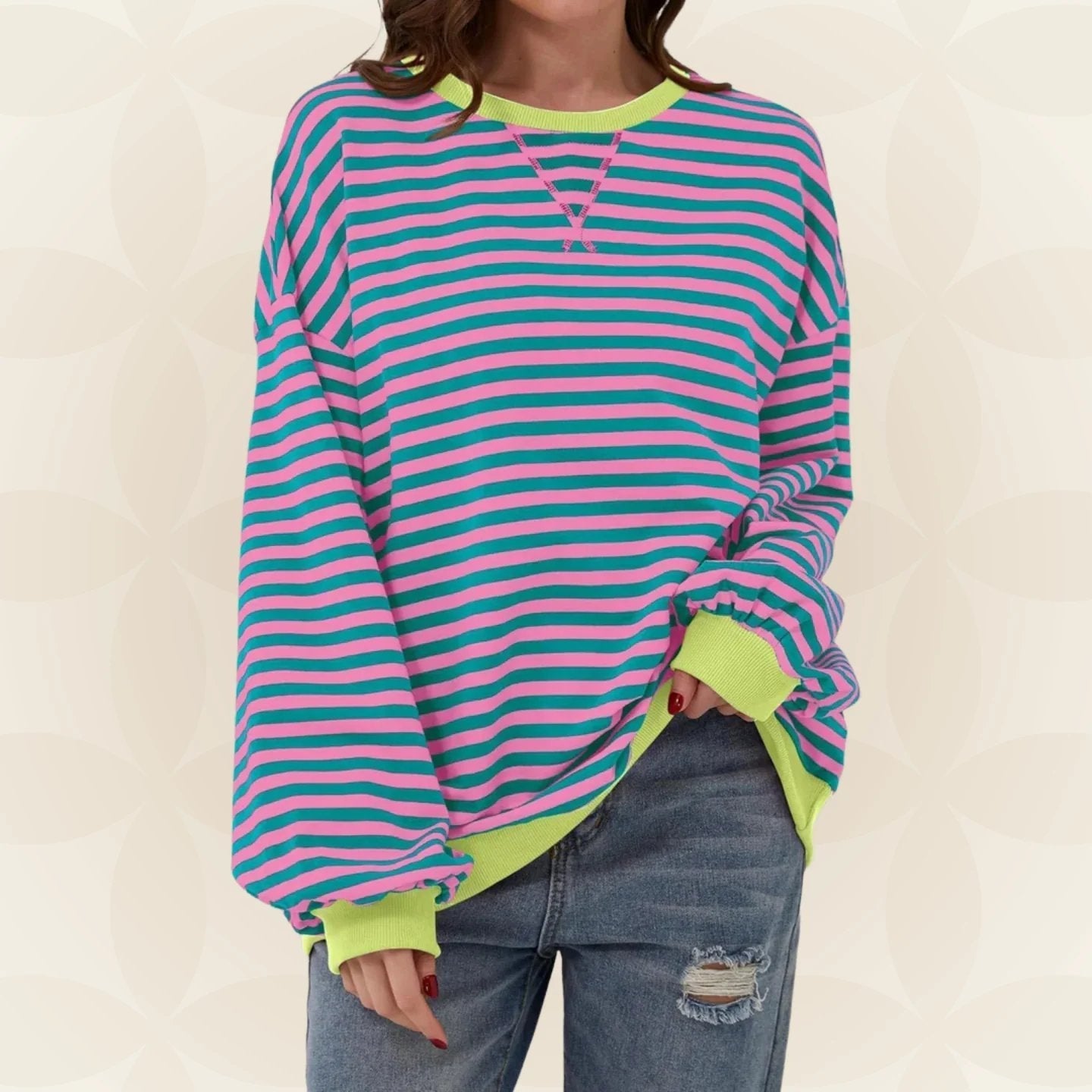 MOREAU LYON | OVERSIZED KNIT SWEATER FOR WOMEN