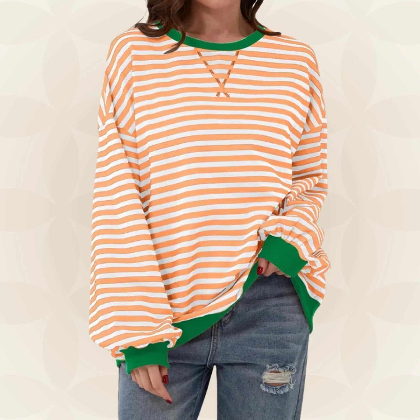 MOREAU LYON | OVERSIZED KNIT SWEATER FOR WOMEN