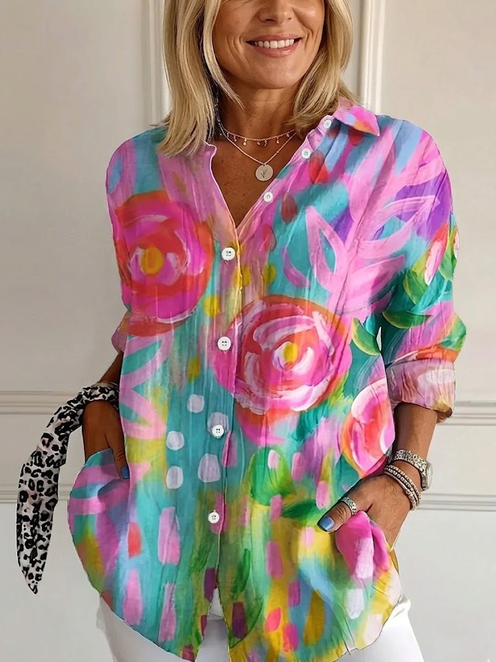 MOREAU LYON | CHEMISE IMPRIMÉE POUR FEMMES